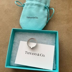 Tiffany & Co. Somerset Mesh Diamond Ring